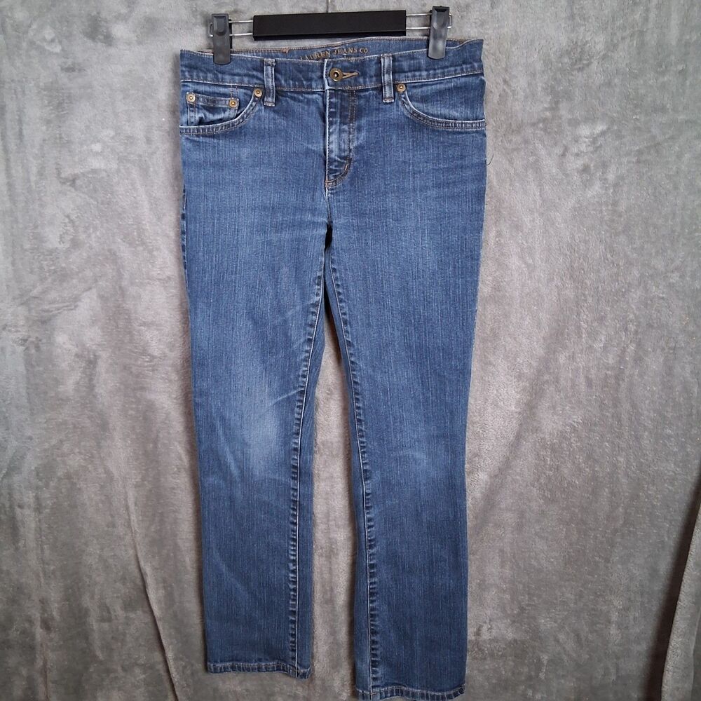 Lauren Ralph Lauren Indigo Straight Leg Jeans